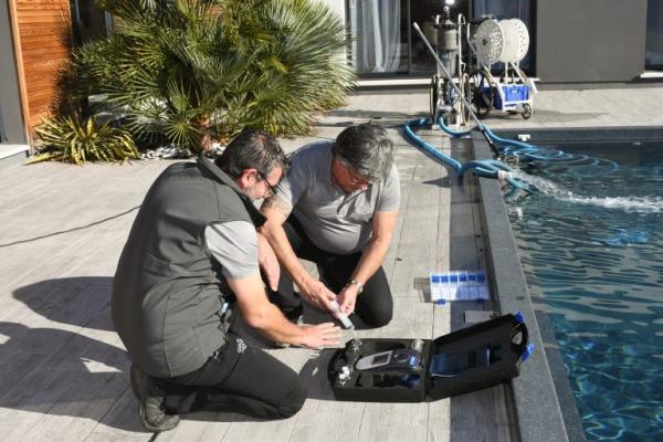 Changement media filtrant à Anais